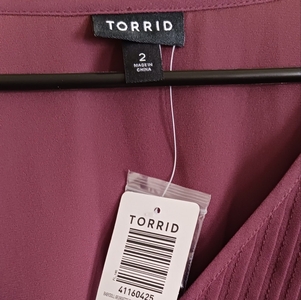 NWT Torrid Blouse